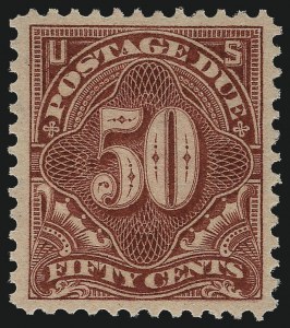 Sale 1017, Lot 933, Postage Due (Scott J2-J63)
