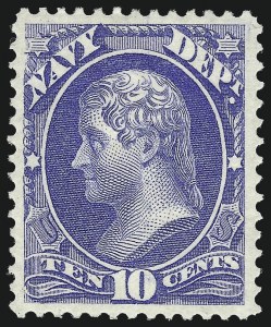 Sale 1017, Lot 966, Officials (Scott O6-O126)