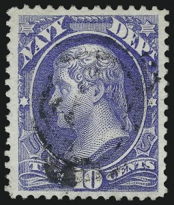 Sale 1017, Lot 967, Officials (Scott O6-O126)