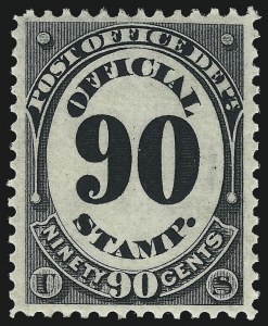 Sale 1017, Lot 969, Officials (Scott O6-O126)