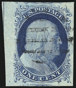Sale 1017, Lot 97, 1c 1851-56 Issue (Scott 7-9)