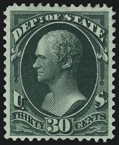 Sale 1017, Lot 973, Officials (Scott O6-O126)
