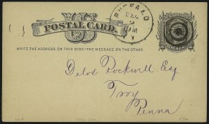 Sale 1019, Lot 1010, Postal Cards, incl. Full Face McKinley