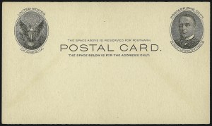 Sale 1019, Lot 1012, Postal Cards, incl. Full Face McKinley