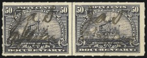 Sale 1019, Lot 1032, Revenues, incl. Battleship Documentary and Proprietary