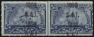 Sale 1019, Lot 1036, Revenues, incl. Battleship Documentary and Proprietary