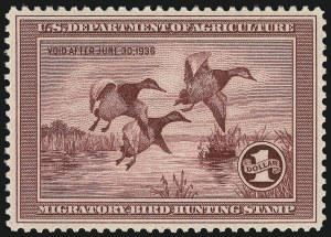 Sale 1019, Lot 1076, Hunting Permits
