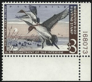 Sale 1019, Lot 1087, Hunting Permits