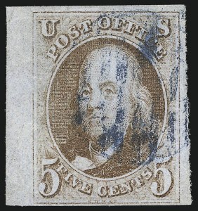 Sale 1019, Lot 309, 5c-10c 1847 Issue (Scott 1-2)