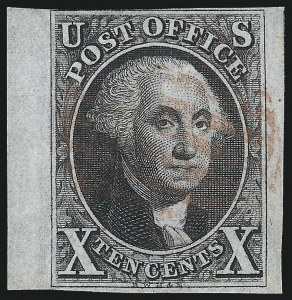 Sale 1019, Lot 324, 5c-10c 1847 Issue (Scott 1-2)