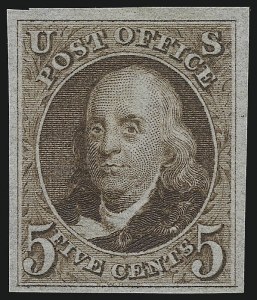 Sale 1019, Lot 326, 1875 Reproduction of 1847 Issue (Scott 3-4)