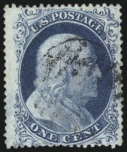 Sale 1019, Lot 365, 1c-5c 1857-60 Issue (Scott 18-30)