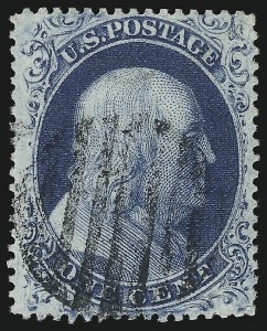 Sale 1019, Lot 368, 1c-5c 1857-60 Issue (Scott 18-30)