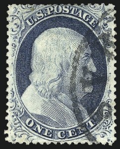 Sale 1019, Lot 370, 1c-5c 1857-60 Issue (Scott 18-30)