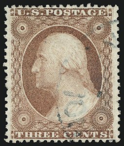 Sale 1019, Lot 371, 1c-5c 1857-60 Issue (Scott 18-30)