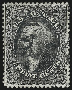 Sale 1019, Lot 378, 10c-90c 1857-60 Issue and 1875 Reprint (Scott 32-47)