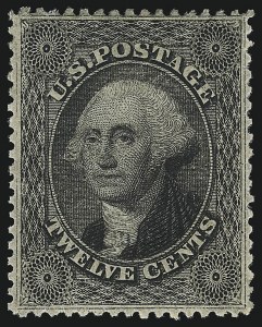 Sale 1019, Lot 381, 10c-90c 1857-60 Issue and 1875 Reprint (Scott 32-47)