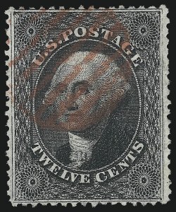Sale 1019, Lot 382, 10c-90c 1857-60 Issue and 1875 Reprint (Scott 32-47)