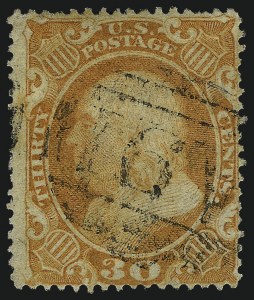 Sale 1019, Lot 385, 10c-90c 1857-60 Issue and 1875 Reprint (Scott 32-47)