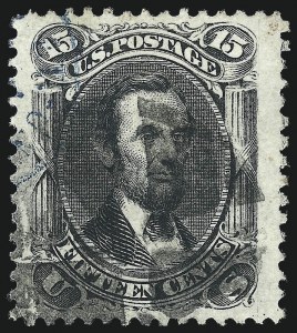 Sale 1019, Lot 405, 1861-66 Issue (Scott 63TC-78)