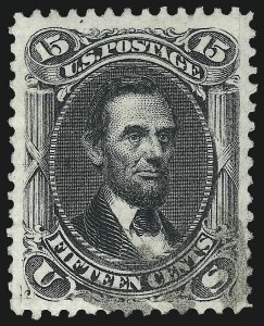Sale 1019, Lot 406, 1861-66 Issue (Scott 63TC-78)