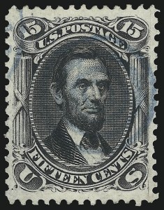 Sale 1019, Lot 407, 1861-66 Issue (Scott 63TC-78)