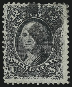 Sale 1019, Lot 419, 1867-68 Grilled Issue (Scott 83-101)