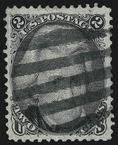 Sale 1019, Lot 420, 1867-68 Grilled Issue (Scott 83-101)