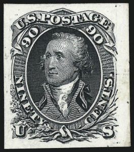 Sale 1019, Lot 423, 1875 Re-Issue of 1861-66 Issue (Scott 104-110)