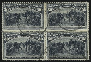 Sale 1019, Lot 536, 1c-50c 1893 Columbian Issue (Scott 230-240)