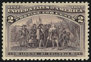 Sale 1019, Lot 539, 1c-50c 1893 Columbian Issue (Scott 230-240)