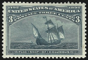 Sale 1019, Lot 541, 1c-50c 1893 Columbian Issue (Scott 230-240)
