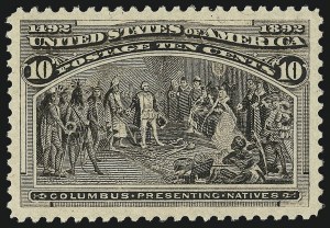 Sale 1019, Lot 548, 1c-50c 1893 Columbian Issue (Scott 230-240)