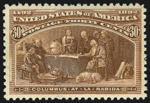 Sale 1019, Lot 550, 1c-50c 1893 Columbian Issue (Scott 230-240)