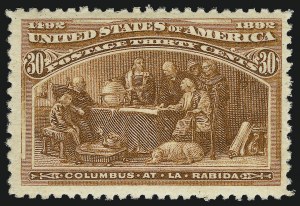 Sale 1019, Lot 552, 1c-50c 1893 Columbian Issue (Scott 230-240)