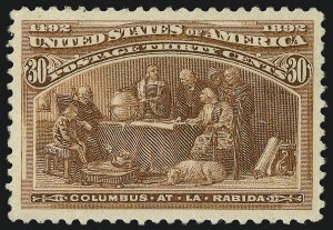 Sale 1019, Lot 553, 1c-50c 1893 Columbian Issue (Scott 230-240)