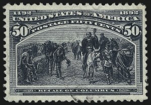 Sale 1019, Lot 558, 1c-50c 1893 Columbian Issue (Scott 230-240)