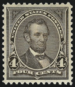 Sale 1019, Lot 597, 1895-97 Watermarked Bureau Issues (Scott 266-283)