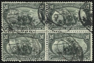 Sale 1019, Lot 619, 1c-50c 1898 Trans-Mississippi Issue (Scott 285-291)