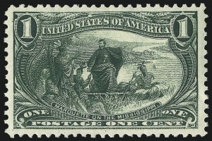 Sale 1019, Lot 621, 1c-50c 1898 Trans-Mississippi Issue (Scott 285-291)