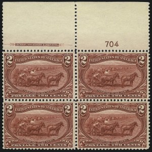 Sale 1019, Lot 624, 1c-50c 1898 Trans-Mississippi Issue (Scott 285-291)