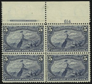 Sale 1019, Lot 631, 1c-50c 1898 Trans-Mississippi Issue (Scott 285-291)