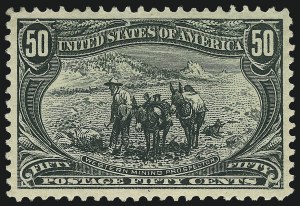 Sale 1019, Lot 637, 1c-50c 1898 Trans-Mississippi Issue (Scott 285-291)