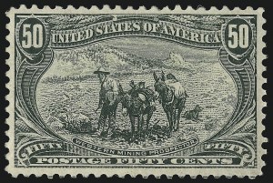 Sale 1019, Lot 639, 1c-50c 1898 Trans-Mississippi Issue (Scott 285-291)