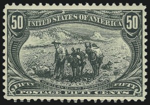 Sale 1019, Lot 641, 1c-50c 1898 Trans-Mississippi Issue (Scott 285-291)