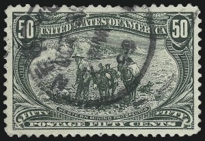 Sale 1019, Lot 642, 1c-50c 1898 Trans-Mississippi Issue (Scott 285-291)