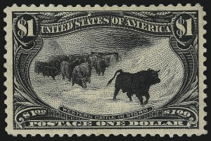Sale 1019, Lot 646, $1.00-$2.00 1898 Trans-Mississippi Issue (Scott 292-293)