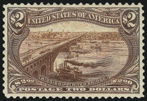Sale Number 1019, Lot Number 650, $1.00-$2.00 1898 Trans-Mississippi Issue (Scott 292-293)