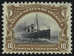 Sale 1019, Lot 657, 1901 Pan-American Issue (Scott 294-299)