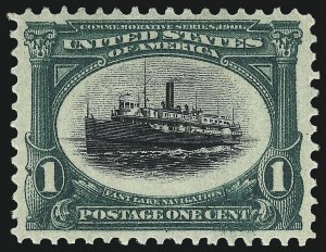 Sale Number 1019, Lot Number 660, 1901 Pan-American Issue (Scott 294-299)